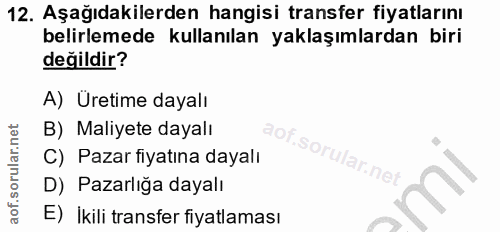 Soru 12