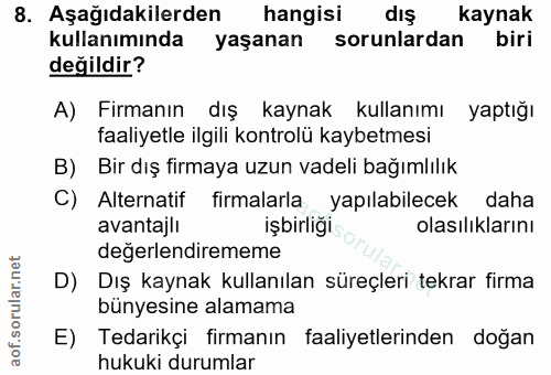 Soru 8