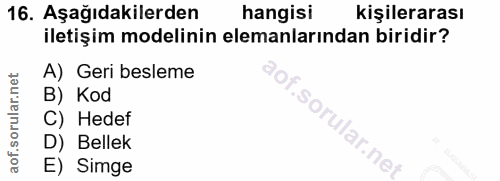 Soru 16