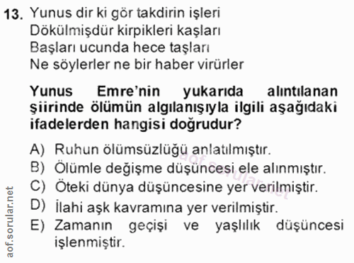 Soru 13