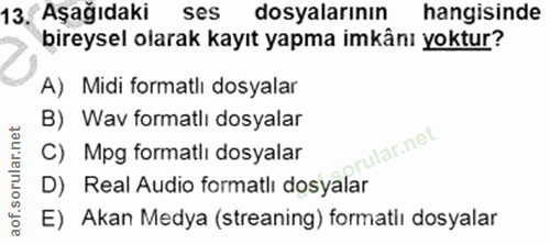 Soru 13