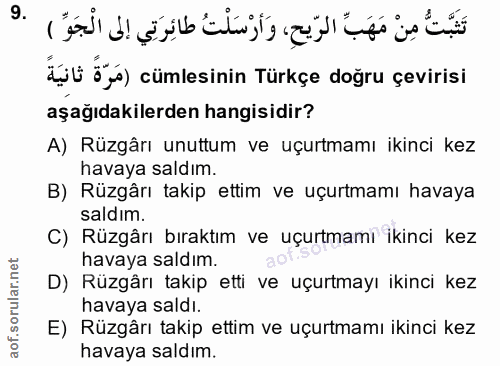 Soru 9