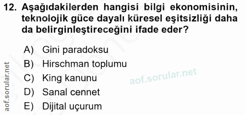 Soru 12