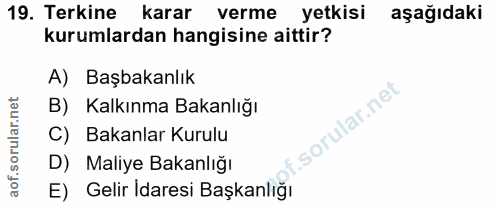 Soru 19