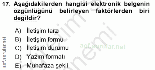 Soru 17