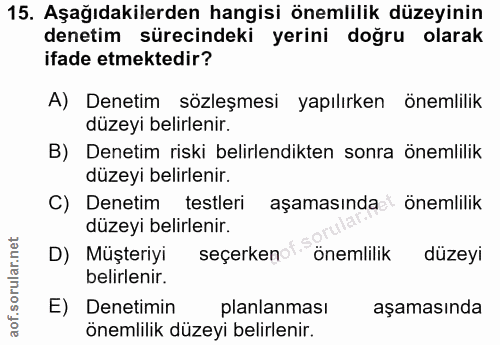 Soru 15