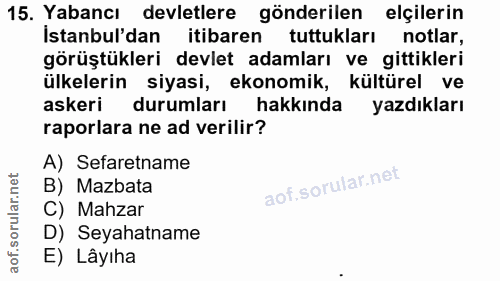 Soru 15