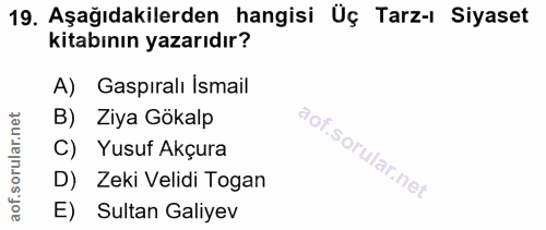 Soru 19