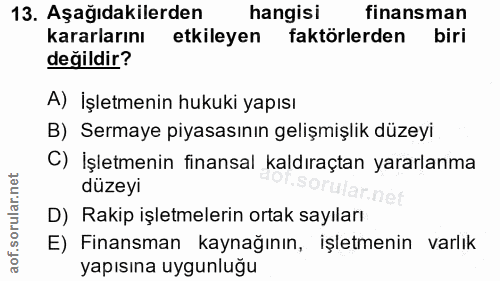 Soru 13