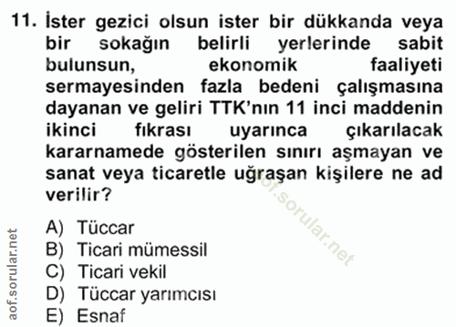 Soru 11