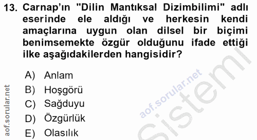 Soru 13