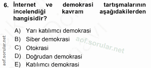 Soru 6