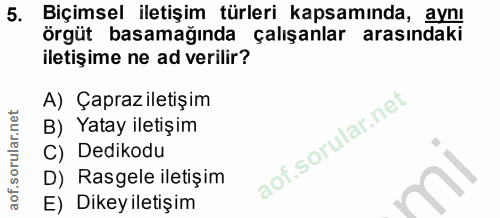Soru 5