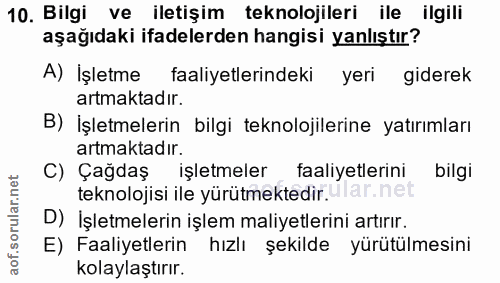 Soru 10