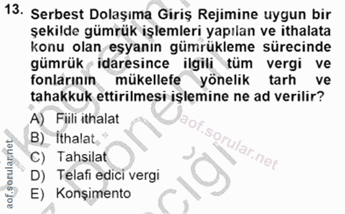 Soru 13