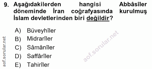 Soru 9