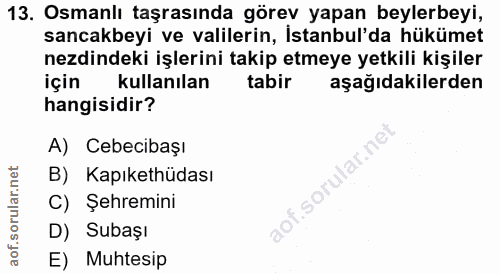 Soru 13