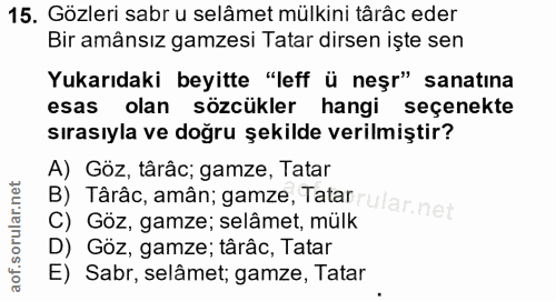 Soru 15