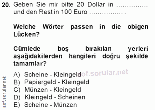 Soru 20