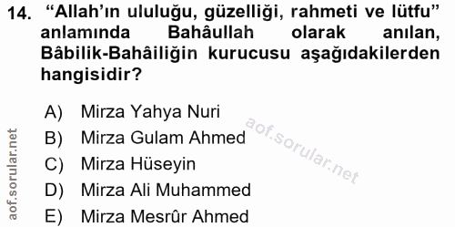 Soru 14