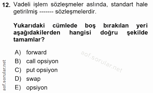 Soru 12