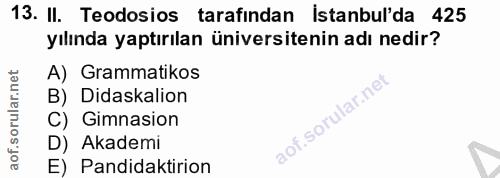 Soru 13