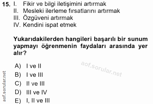Soru 15