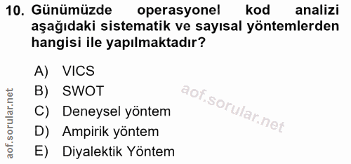 Soru 10