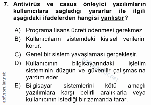 Soru 7