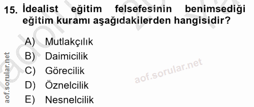 Soru 15