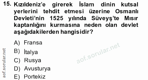 Soru 15