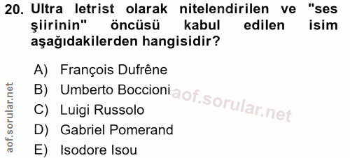 Soru 20
