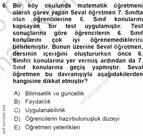 Soru 6