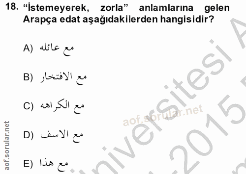 Soru 18