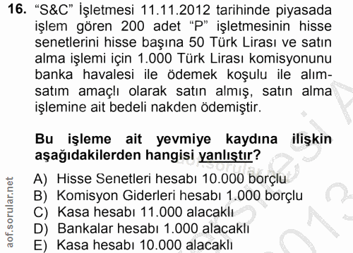 Soru 16