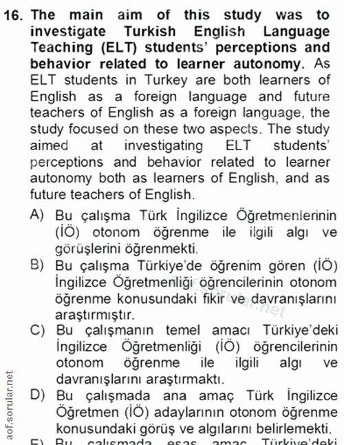 Soru 16
