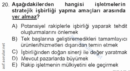 Soru 20