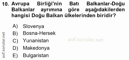 Soru 10