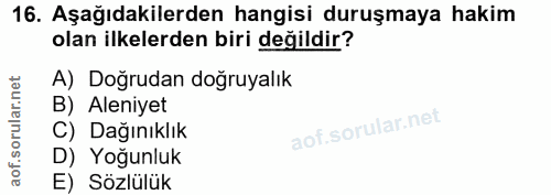 Soru 16