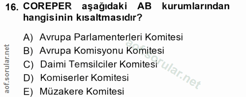 Soru 16