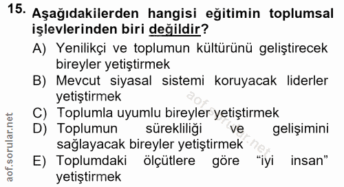 Soru 15