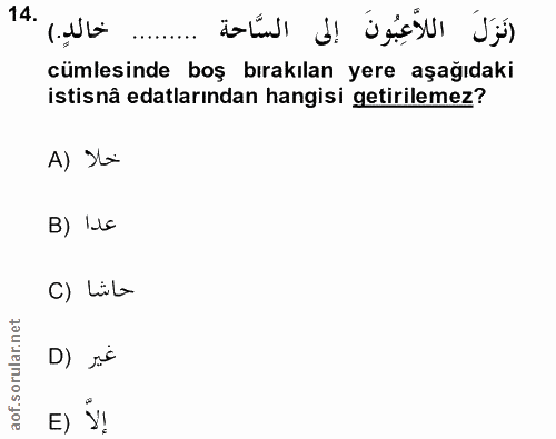 Soru 14