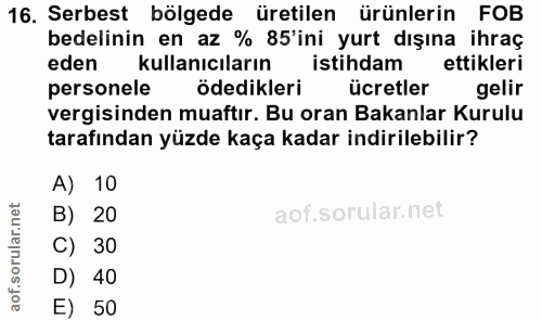 Soru 16