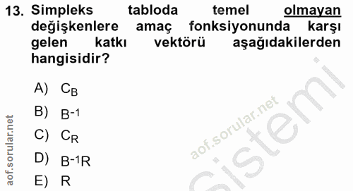 Soru 13