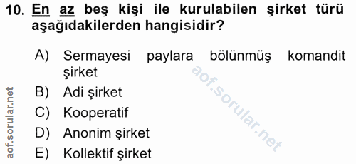 Soru 10