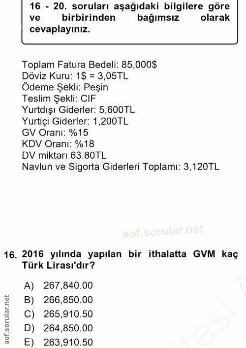 Soru 16