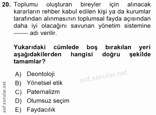 Soru 20