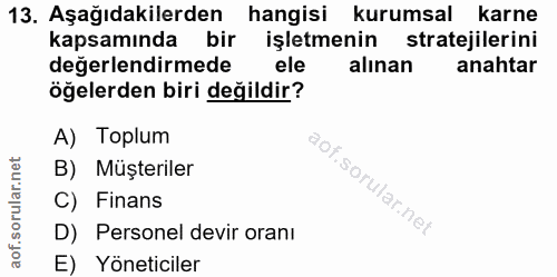 Soru 13