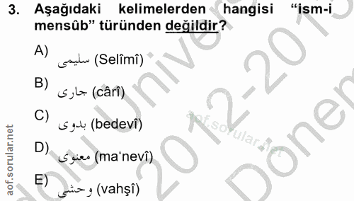 Soru 3