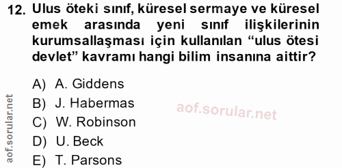 Soru 12